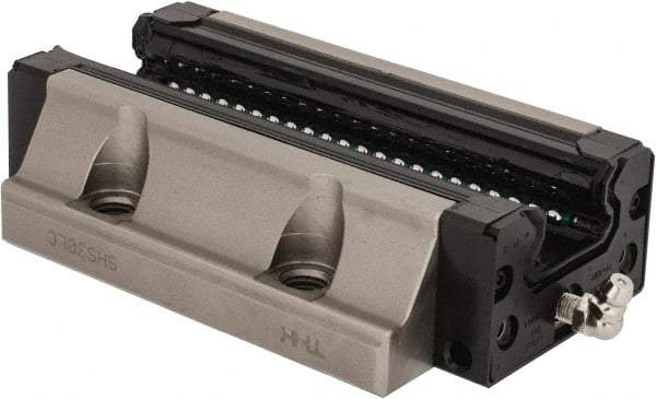 THK - 131mm L x 90mm W x 35mm H, 52mm Transverse Hole Spcg, 72mm Lateral Hole Spcg, 4 Way SHS Block w/Caged Ball - 31mm Overhang, 54.2 Kn Dynamic Capacity, M10x8.5 Hole, 88.8 kn Static Load Rating, 42" High Assembly - Industrial Tool & Supply