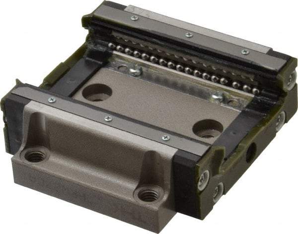 THK - 73mm L x 80mm W x 24mm H, 11.5mm Transverse Hole Spcg, 70mm Lateral Hole Spcg, 4 Way HRW Block - 19mm Overhang, 11.5 Kn Dynamic Capacity, M6x5.3 Hole, 20.4 kn Static Load Rating, 27" High Assembly - Industrial Tool & Supply