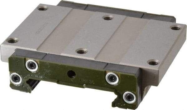 THK - 107mm L x 120mm W x 31mm H, 60mm Transverse Hole Spcg, 107mm Lateral Hole Spcg, 4 Way HRW Block - 25.5mm Overhang, 27.2 Kn Dynamic Capacity, M8x6.8 Hole, 45.9 kn Static Load Rating, 35" High Assembly - Industrial Tool & Supply