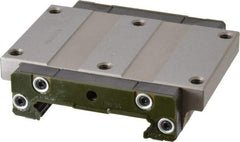 THK - 107mm L x 120mm W x 31mm H, 60mm Transverse Hole Spcg, 107mm Lateral Hole Spcg, 4 Way HRW Block - 25.5mm Overhang, 27.2 Kn Dynamic Capacity, M8x6.8 Hole, 45.9 kn Static Load Rating, 35" High Assembly - Industrial Tool & Supply