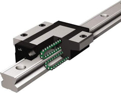 THK - 1,640mm OAL x 28mm Overall Width x 23mm Overall Height Horizontal Mount SSR Rail - 80mm Between Holes, 7 x 11 x 9mm Hole Size - Industrial Tool & Supply