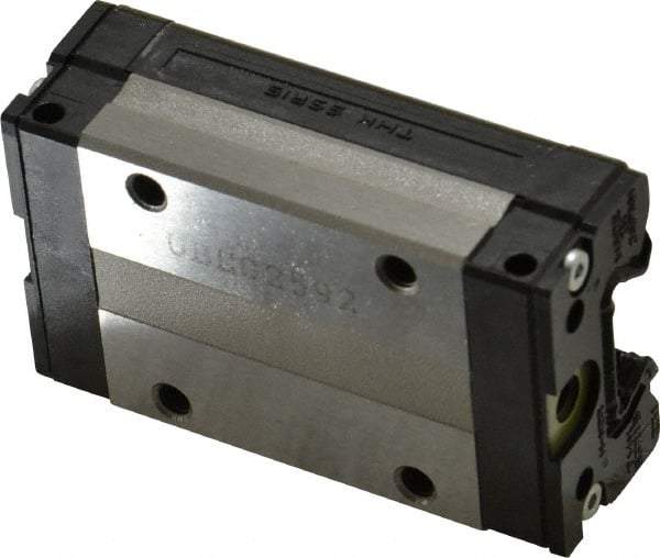 THK - 57mm L x 34mm W x 19.5mm H, 26mm Transverse Hole Spcg, 26mm Lateral Hole Spcg, High Radial Load SSR Block w/Caged Ball - 9.5mm Overhang, 14.7 Kn Dynamic Capacity, M4x7 Hole, 16.5 kn Static Load Rating, 24" High Assembly - Industrial Tool & Supply