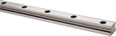 THK - 1,600mm OAL x 23mm Overall Width x 18mm Overall Height SR Rail - 60mm Between Holes, 7 x 11 x 9mm Hole Size - Industrial Tool & Supply