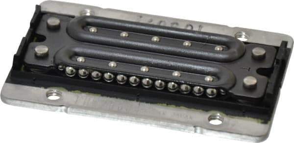 THK - 66mm L x 42mm W x 2.3mm H, 40mm Transverse Hole Spcg, 34mm Lateral Hole Spcg, Slidepack FBW - M4x0.7 Hole, 0.59 kn Static Load Rating - Industrial Tool & Supply