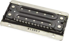 THK - 100mm L x 60mm W x 3.2mm H, 70mm Transverse Hole Spcg, 50mm Lateral Hole Spcg, Slidepack FBW - M5x0.8 Hole, 0.88 kn Static Load Rating - Industrial Tool & Supply