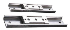THK - 46mm Block L x 1mm H, 40mm Lateral Hole Spcg, Linear Pack ER Assembly - M3x2.5 Block Hole, 110mm Rail L x 20mm W x 7.5mm H, 8.5mm Assembly H - Industrial Tool & Supply