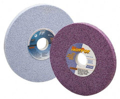 Norton - 14" Diam x 5" Hole x 2" Thick, G Hardness, 46 Grit Surface Grinding Wheel - Ceramic, Type 5, Coarse Grade, 2,320 Max RPM, Vitrified Bond, One-Side Recess - Industrial Tool & Supply