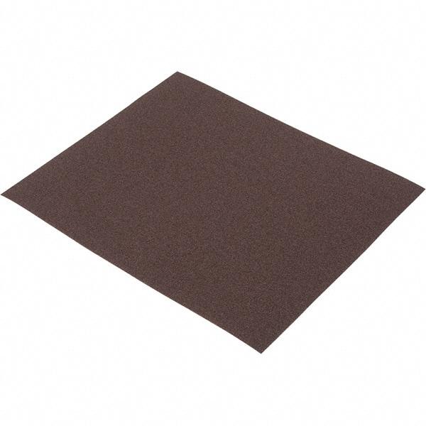 Norton - 80 Grit, Aluminum Oxide Sanding Sheet - 11" Long x 9" Wide, Medium Grade, J Weighted Cloth Backing - Industrial Tool & Supply