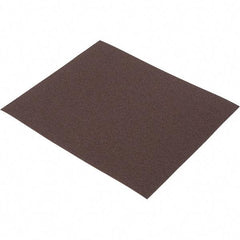 Norton - 80 Grit, Aluminum Oxide Sanding Sheet - 11" Long x 9" Wide, Medium Grade, J Weighted Cloth Backing - Industrial Tool & Supply