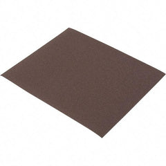 Norton - 120 Grit, Aluminum Oxide Sanding Sheet - 11" Long x 9" Wide, Fine Grade, J Weighted Cloth Backing - Industrial Tool & Supply