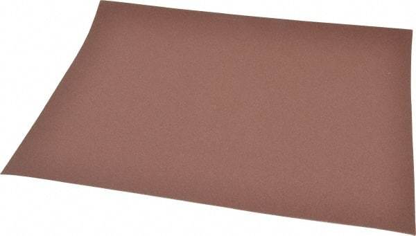 Norton - 220 Grit, Aluminum Oxide Sanding Sheet - 11" Long x 9" Wide, Very Fine Grade, J Weighted Cloth Backing - Industrial Tool & Supply