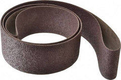 3M - 3" Wide x 120" OAL, 36 Grit, Aluminum Oxide Abrasive Belt - Aluminum Oxide, Very Coarse, Coated, X Weighted Cloth Backing, Series 341D - Industrial Tool & Supply