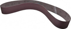 3M - 3" Wide x 60" OAL, 80 Grit, Aluminum Oxide Abrasive Belt - Aluminum Oxide, Medium, Coated, X Weighted Cloth Backing, Series 341D - Industrial Tool & Supply