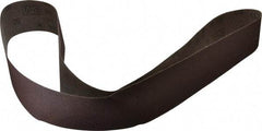 3M - 3" Wide x 72" OAL, 80 Grit, Aluminum Oxide Abrasive Belt - Aluminum Oxide, Medium, Coated, X Weighted Cloth Backing, Series 341D - Industrial Tool & Supply
