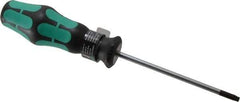 Wera - T20 Torx Driver - 4" Blade Length, 7-7/8" OAL, Ergonomic Handle - Industrial Tool & Supply