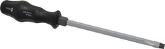 Wera - 317mm OAL Standard Slotted Screwdriver - Hexagon Shank, Ergonomic Handle - Industrial Tool & Supply