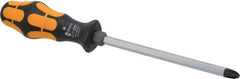 Wera - #3, 10-1/4" OAL, Demolition Phillips Screwdriver - 6" Blade Length, Hexagon Shank, Ergonomic Handle - Industrial Tool & Supply