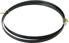 Starrett - 10 TPI, 8' 10" Long x 5/8" Wide x 0.032" Thick, Welded Band Saw Blade - Carbon Steel, Toothed Edge, Raker Tooth Set, Flexible Back, Contour Cutting - Industrial Tool & Supply