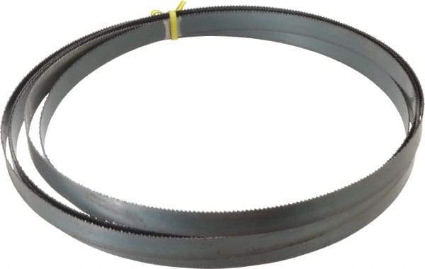 Starrett - 10 TPI, 14' 6" Long x 3/4" Wide x 0.032" Thick, Welded Band Saw Blade - Carbon Steel, Toothed Edge, Raker Tooth Set, Flexible Back, Contour Cutting - Industrial Tool & Supply