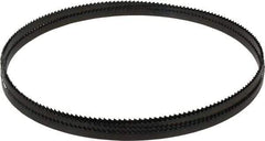 Starrett - 6 TPI, 12' 6" Long x 3/8" Wide x 0.025" Thick, Welded Band Saw Blade - Carbon Steel, Toothed Edge, Raker Tooth Set, Flexible Back, Contour Cutting - Industrial Tool & Supply