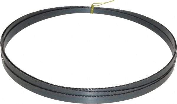Starrett - 14 TPI, 14' 7" Long x 1/2" Wide x 0.025" Thick, Welded Band Saw Blade - Carbon Steel, Toothed Edge, Raker Tooth Set, Flexible Back, Contour Cutting - Industrial Tool & Supply