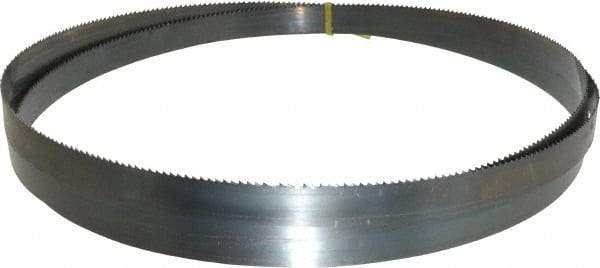 Starrett - 6 TPI, 12' Long x 1" Wide x 0.035" Thick, Welded Band Saw Blade - Carbon Steel, Toothed Edge, Raker Tooth Set, Flexible Back, Contour Cutting - Industrial Tool & Supply