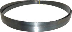 Starrett - 6 TPI, 12' Long x 1" Wide x 0.035" Thick, Welded Band Saw Blade - Carbon Steel, Toothed Edge, Raker Tooth Set, Flexible Back, Contour Cutting - Industrial Tool & Supply