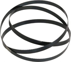 Starrett - 14 TPI, 5' 4" Long x 1/2" Wide x 0.025" Thick, Welded Band Saw Blade - Carbon Steel, Toothed Edge, Raker Tooth Set, Flexible Back, Contour Cutting - Industrial Tool & Supply