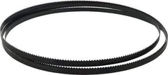Starrett - 6 TPI, 10' Long x 1/2" Wide x 0.025" Thick, Welded Band Saw Blade - Carbon Steel, Toothed Edge, Raker Tooth Set, Flexible Back, Contour Cutting - Industrial Tool & Supply