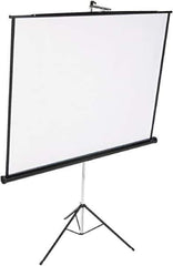 Quartet - Projection Screens Mount Type: Tripod Screen Width (Inch): 70 - Industrial Tool & Supply