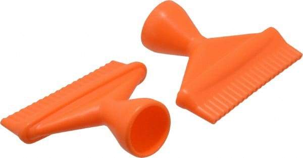 Loc-Line - 1/2" Hose Inside Diam, Coolant Hose Nozzle - Unthreaded, for Use with Loc-Line Modular Hose System, 2 Pieces - Industrial Tool & Supply