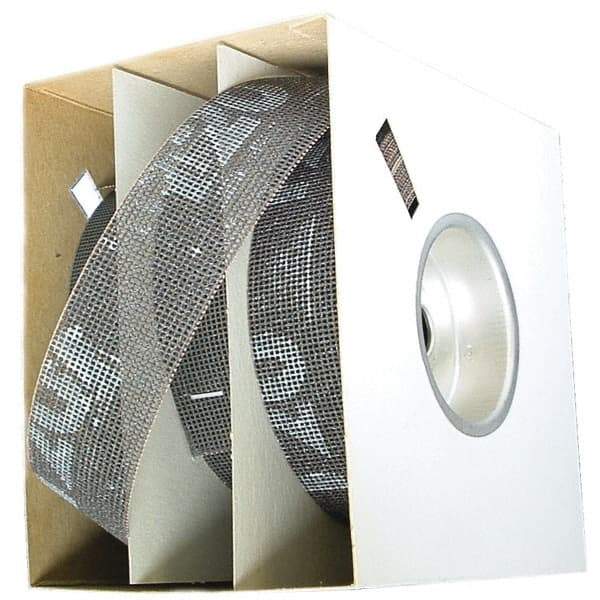 Value Collection - 10 Yards x 1-1/2" 3 Piece Roll Kit - 120, 180 & 320 Grit, & Fine, Very Fine & Extra Fine Grades - Industrial Tool & Supply