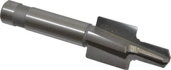 Made in USA - 7/16-20" Port, 0.888" Spotface Diam, 1/4" Tube Outside Diam, Reamer Pilot, Straight Shank, High Speed Steel Porting Tool - Industrial Tool & Supply