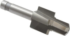 Made in USA - 3/4-16" Port, 1.24" Spotface Diam, 1/2" Tube Outside Diam, Reamer Pilot, Straight Shank, High Speed Steel Porting Tool - Industrial Tool & Supply