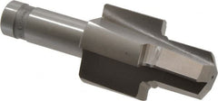 Made in USA - 1-1/16 - 12" Port, 1.665" Spotface Diam, 3/4" Tube Outside Diam, Reamer Pilot, Straight Shank, High Speed Steel Porting Tool - Industrial Tool & Supply