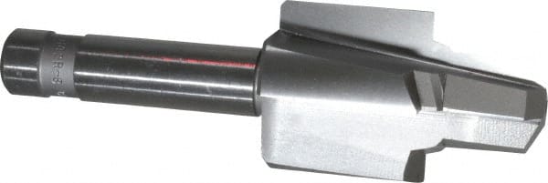Made in USA - 3/4-16" Port, 1.208" Spotface Diam, 1/2" Tube Outside Diam, Reamer Pilot, Straight Shank, High Speed Steel Porting Tool - Industrial Tool & Supply