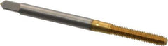Balax - M3x0.50 Metric Coarse D6 Thread Limit Bottoming Thread Forming Tap - High Speed Steel, TiN Finish, 1-15/16" OAL, 5/8" Thread Length, Right Hand Thread, Series BXMB - Exact Industrial Supply