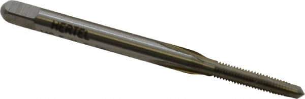 Balax - M10x1.50 Metric Coarse D6 Thread Limit Bottoming Thread Forming Tap - High Speed Steel, TiN Finish, 2-15/16" OAL, 1-1/4" Thread Length, Right Hand Thread, Series BXMB - Exact Industrial Supply