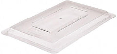 Rubbermaid - 18" Long x 12" Wide Clear Lid - For Use with Rubbermaid - 3304, 3307, 3309 - Industrial Tool & Supply