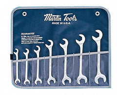 Martin Tools - 7 Piece, 3/8 to 3/4" Hydraulic Wrench Set - Industrial Tool & Supply