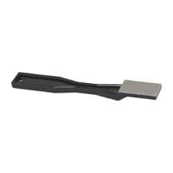 3M - 1-1/2" OAL Fine Sharpener Diamond File - 3/4" Wide, 1-1/2 LOC, Black - Industrial Tool & Supply