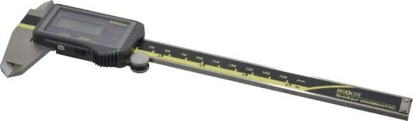 Mitutoyo - 0 to 150mm Range, 0.01mm Resolution, Electronic Caliper - Stainless Steel with 40mm Stainless Steel Jaws, 0.03mm Accuracy - Industrial Tool & Supply