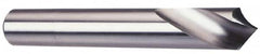 Made in USA - 1/4" Body Diam, 120°, 2-1/2" OAL, Solid Carbide Spotting Drill - Industrial Tool & Supply
