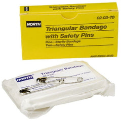 North - 40" Wide, Triangular Self-Adhesive Bandage - Exact Industrial Supply