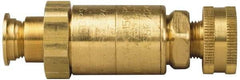 Watts - 3/4 Thread, 150 psi WOG Rating, Brass Dual Check Backflow Preventer Valve - Industrial Tool & Supply