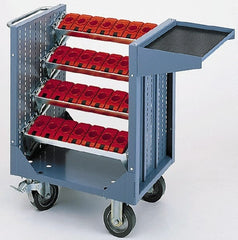 LISTA - 20 Tool Capacity, 50 Taper Size CNC Tool Cart - Industrial Tool & Supply