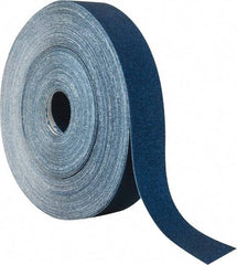 Value Collection - 1-1/2" x 50 Yd 80 Grit Aluminum Oxide Cloth Roll - Medium Grade, J Weighted Backing - Industrial Tool & Supply