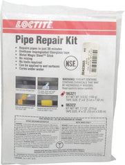 Loctite - 2"x6'" Pipe Fixmastr Pipe Repair Kit - For Onsite Repairs of Cracked Pipes & Damaged Pipe Joints - Industrial Tool & Supply