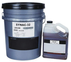 Lubriplate - 5 Gal Pail, ISO 46, SAE 20, Air Compressor Oil - 196 Viscosity (SUS) at 100°F, 47 Viscosity (SUS) at 210°F, Series AC-1 - Industrial Tool & Supply