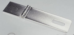 Made in USA - 1-1/2" Long x 6-3/4" Wide, Hasp - Stainless Steel - Industrial Tool & Supply